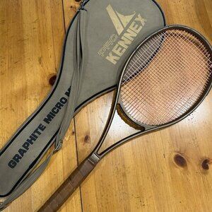 RARE PRO KENNEX AERODYNAMIC GRAPHITE MICRO MID SIZE TENNIS RACQUET AND CASE